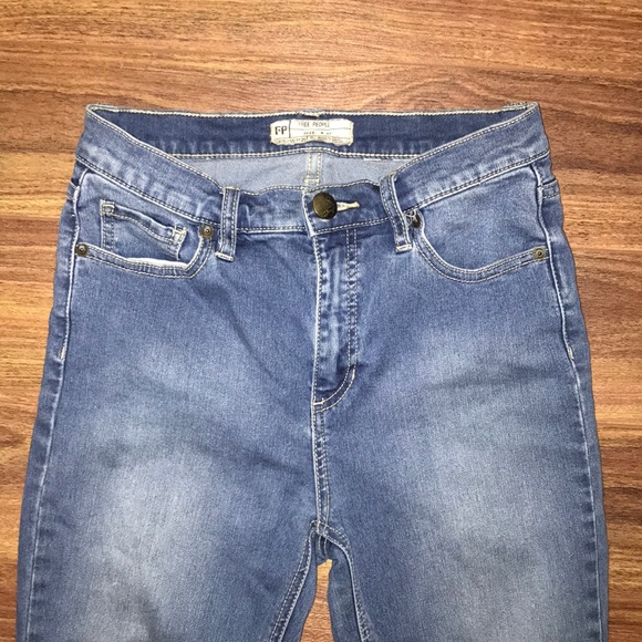 Free people cropped jeans - Picture 3 of 5